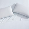 Laura Ashley Ramona 100% Cotton 300 Thread Count Sateen- 2 Piece- Pillowcase  Blue - 4 of 4