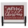 Merry Christmas/Happy New Year Sign 8.5"L - 2 of 2