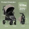 Mompush Nova Baby Stroller for Newborn and Toddler - 2 of 4