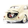 1955 Volkswagen Beetle Kafer Beige 1/18 Diecast Model Car by Bburago - 4 of 4