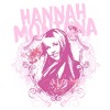 Girls Hannah Montana Pink Emblem Star T Shirt - 2 of 4