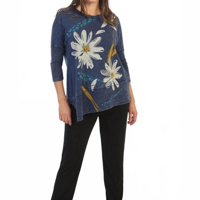 Women's Cherish Mineral Washed Dolman Sleeve Cotton Top - Jess & Jane