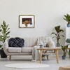Stupell Industries Wild Cougar Resting Head Interesting Illusion Painting Floating Frame Canvas Art - 3 of 4