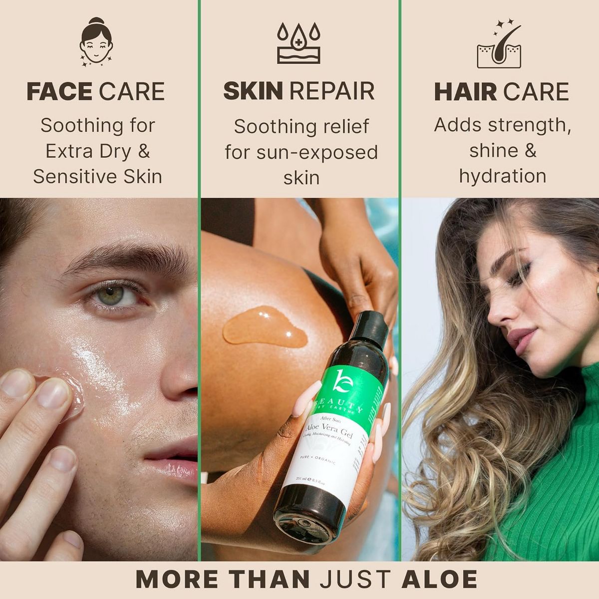 Beauty by Earth - Aloe Vera Plant for After Sun Lotion - thumbnail 7
