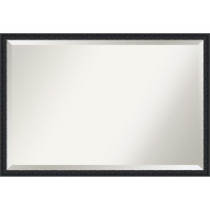 Amanti Art Bethany Beveled Wood Framed Bathroom Vanity Wall Mirror - 1 of 4