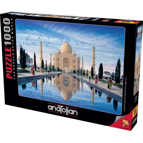 Anatolian Taj Mahal 1000 Piece Puzzle | 19x26 Inch Jigsaw Puzzle For Adults
