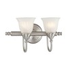 Savoy House Brunswick 2 - Light Vanity in  Satin Nickel - 3 of 4