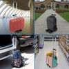Mount-It! Luggage Cart with Wheels Foldable, Strong, Compact Luggage Cart Holds 77 Pounds - 2 of 4