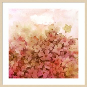 Amanti Art Feathered Fields V by Kelsey Wilson Wood Framed Wall Art Print - 1 of 4