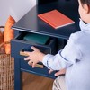 Guidecraft Taiga Kids Desk and Chair Set with Hutch: Kids Wood Desk with Drawers, Storage Shelf, and Corkboard | Study Table for Kids Bedroom - 4 of 4