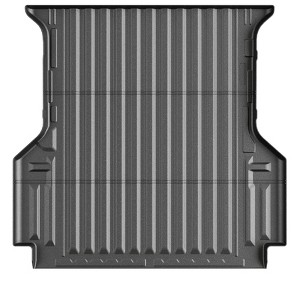 5FT Heavy Duty Truck Bed Mat for 2024-2025 Ford Ranger ¨C All-Weather TPE Bed Liner & Trunk Protector (Black, 1-Pack) - 1 of 4