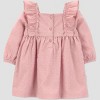Carter's Just One You® Baby Girls' 2pc Ruffle Dress and Bloomer Set - Purple - 2 of 4