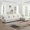 NicBex Modern 120" Sectional Sofa Modular L Shaped Sofa Couch with Reversible Chaise for Living Room Apartment - 3 of 4