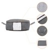 REGALWOVEN Foldable Fabric Clothes Storage Bags with Handles Gray - 3 of 4