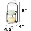 Shampoo Bar Holder, Self-Draining Soap Caddy for Shower, Bathroom Wall, Kitchen Sink, Stainless Steel Rack, Black - 2 of 4
