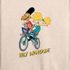 Women's - Hey Arnold! - Arnold and Gerald Bike Lightweight French Terry Slouchy - 2 of 4