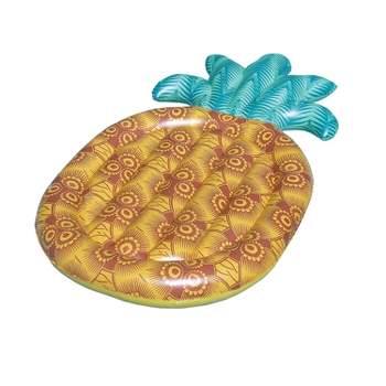 Swimline Giant Inflatable Unique Print Tropical Pineapple Pool Float | 90649
