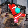 SUGIFT 6FT Christmas Inflatables Outdoor Decorations Blow Up Giant Christmas Decor with LED Lights for Indoor Outdoor Home Holiday Decor - 2 of 4