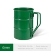 Outdoor stainless steel mug large capacity beer mug retro tea cup old wide mouth mug camping mug self-drive - 2 of 3