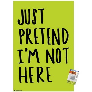 Trends International Leah Flores - Just Pretend Unframed Wall Poster Prints - 1 of 4