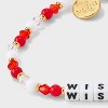 Little Words Project University of Wisconsin Beaded Bracelet - 4 of 4
