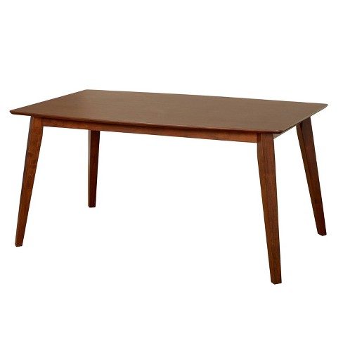 Mid century modern hot sale dining table target