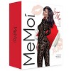 Memoi Women's Floral Romance Long Sleeve Lace Seamless Body Stocking - 2 of 4
