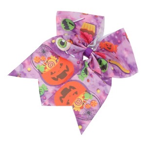 Unique Bargains Women's Halloween Funny Design Hair Elastics 1 Pc - 1 of 4