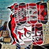 DC Comics Harley Quinn Adult Character Designs 5 Pack Mix and Match Ankle Socks - 4 of 4