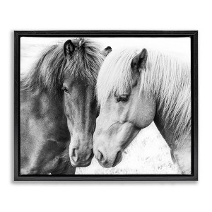 Stupell Industries Horse Love Duo Portrait, 21" x 17" - 1 of 4