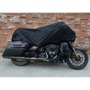 Unique Bargains Lightweight Half Outdoor Waterproof Rain Dust Protector Motorcycle Half Cover 1 Pc - 2 of 4
