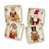 Certified International (Set of 4) 6" Nutcracker Parade Canape Plates - 2 of 4