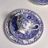 Slickblue Tea Cup with Saucer, Charming Design for Daily or Special Use, Cup 4.9 x 3.5 Inch, Plate 6.25 Inch - 3 of 4