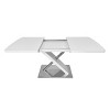 NicBex Dining Table for 4 Kitchen Table Modern Rectangle Dining Table with Metal Base for Kitchen and Dining Room - 3 of 4