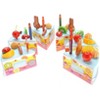 Birthday Cake 75pcs Pretend Play Food Toy Set (Blue) - 4 of 4
