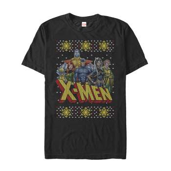 Men's Marvel Ugly Christmas X-Men Group T-Shirt