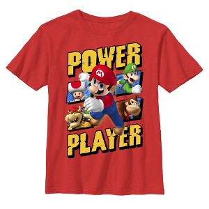 Boy's Nintendo Mario Power Players T-Shirt - 1 of 3