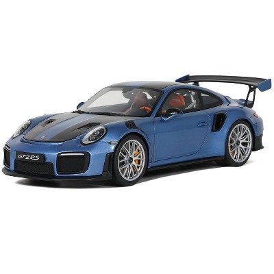 2021 Porsche 911 (991.2) Gt2 Rs Blue Metallic With Black Stripes 1/18 ...