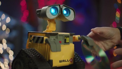 Mattel Disney Pixar WALL-E Robot Toy, Remote Control Hello WALL-E Robot  Figure, For Kids