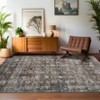 Vintage Machine Washable Rug with Non-Slip Backing - 2 of 4