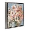 Stupell Industries Blushing Bouquet Pink White Floral Floating Frame Canvas Art, Gray, 25" x 25" - 2 of 4