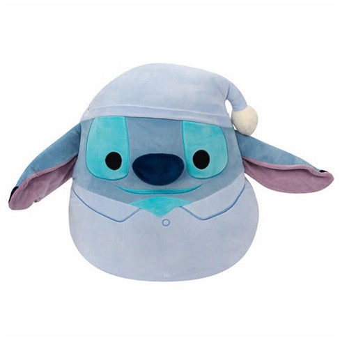 Squishmallow Stitch Plush Pillow NEW Lilo Stitch Disney Blue 14 Inches  Alien NWT