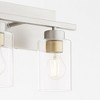 Quorum Lighting Carter 3 - Light Vanity in  Satin Nickel - 4 of 4