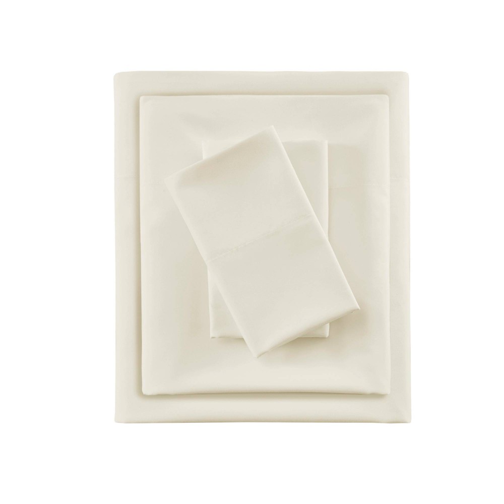 Photos - Bed Linen Smart Cool Microfiber Sheet Set  Ivory(Queen)