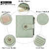BEAFUP Women's Wallet,Slim RFID Blocking Bifold Wallet with Zipper Coin Pocket – PU Leather Compact Card Holder - 4 of 4