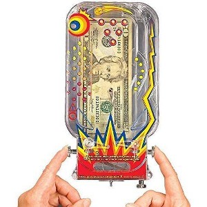 BILZ Money Puzzle for Cash, Gift Cards and Tickets - Money Maze - Perfect for Birthdays - Reusable Puzzle - Cosmic Pinball - 1 of 4