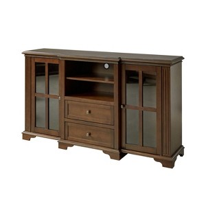 Cedric Living Room TV Stand for TVs up to 65" with 2 Drawers and shelf | KARAT HOME - 1 of 4