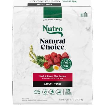 Nutro Natural Choice Beef & Brown Rice Adult Dry Dog Food