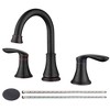 2-Handle 8 inch Widespread Bathroom Sink Faucet - 4 of 4