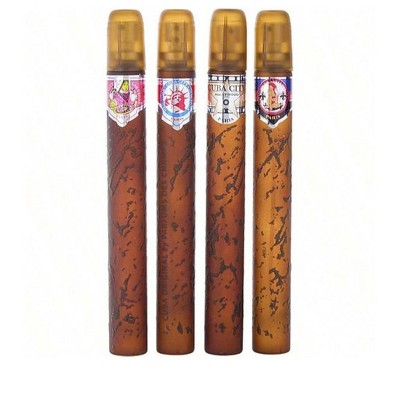 Cuba City 4 Pc Set Women Hollywood, Miami, Las Vegas, New York Spray 1.17/ Each